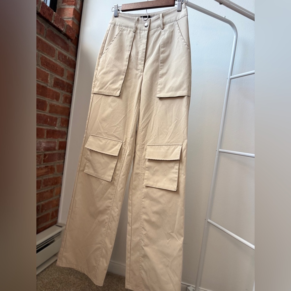 Cargo pants PLT - in light griege